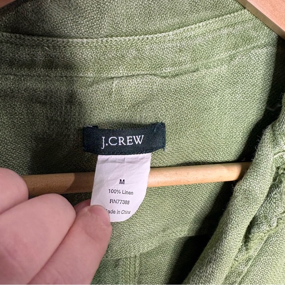J. Crew Green Blazer - Picture 4 of 11